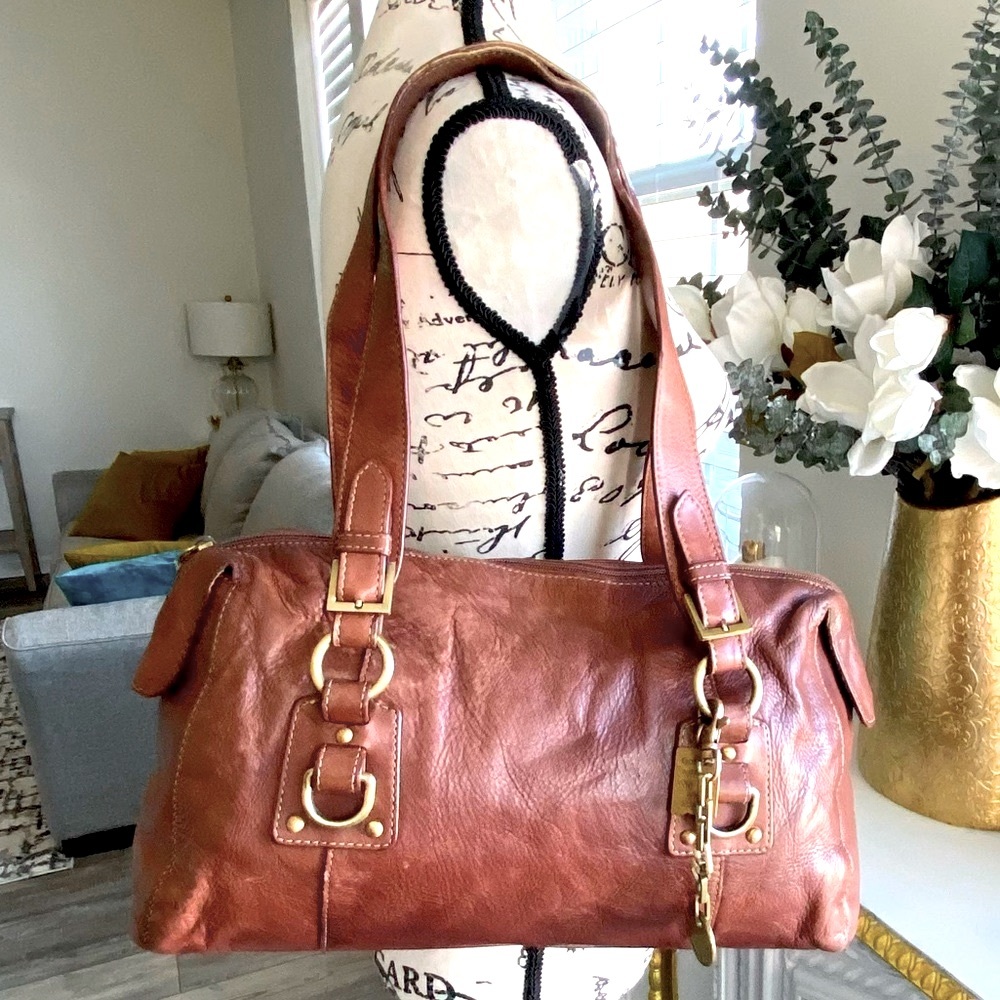 Vintage ETIENNE AIGNER Brown Leather - Picture 2 of 16